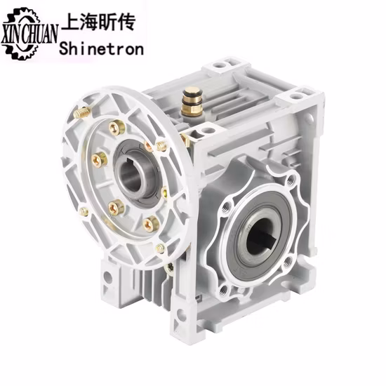 Motor con engranaje helicoidal NMRV Reductores de caja de cambios con unidad de reducción helicoidal NRV